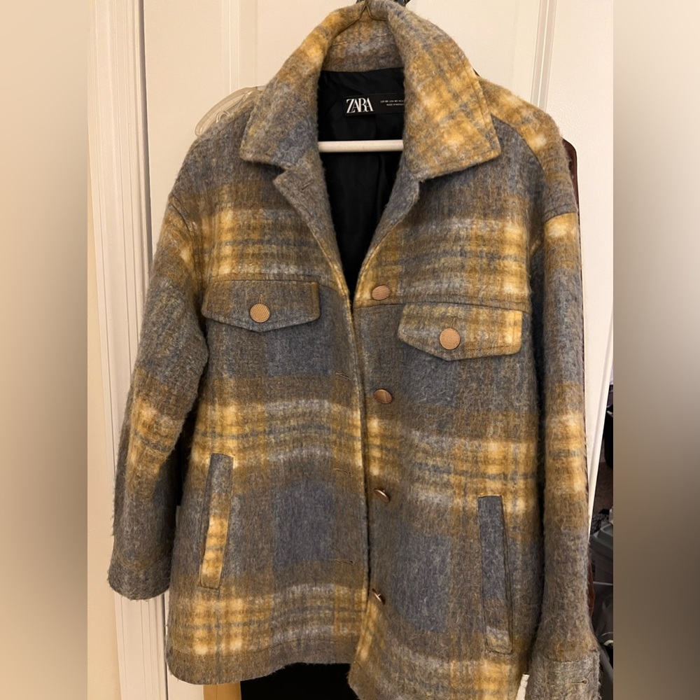 ****sold*****Zara shacket (lined jacket) xs NWOT